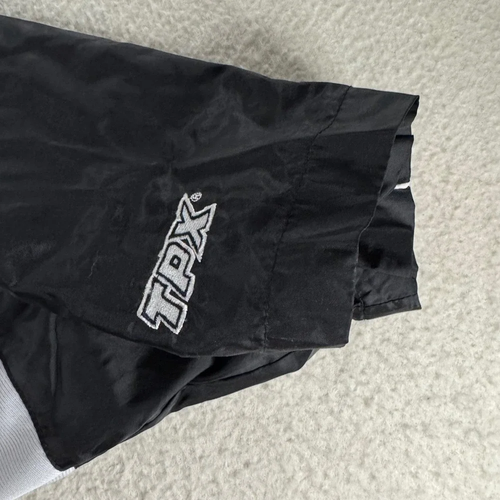 Louisville Slugger TPX Windshirt Youth XL Black Good 1/4 Zip Short Sleeve